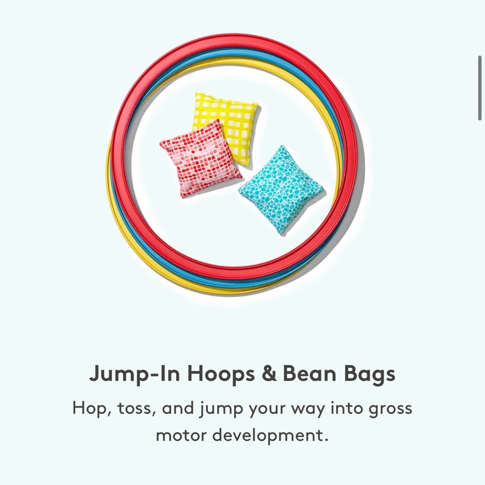 Lovevery Jump-In Hoops & Bean Bags